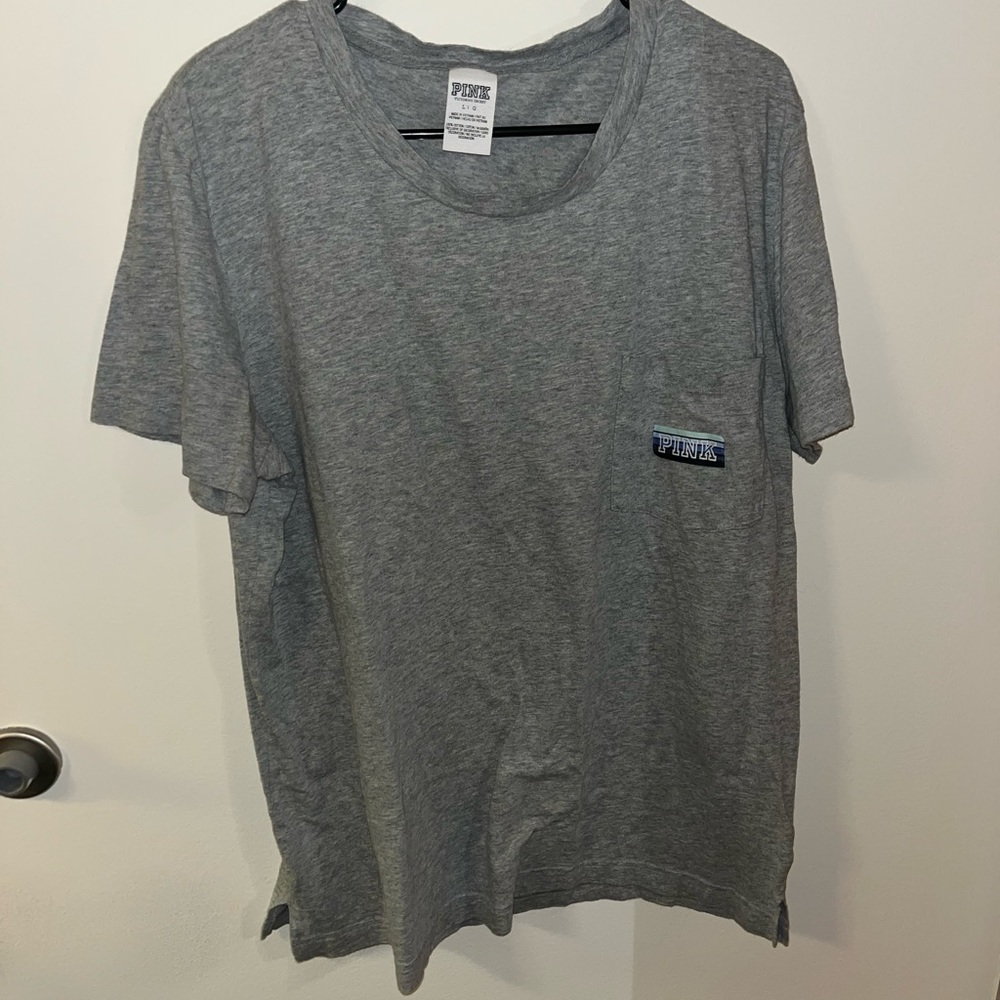 Victoria’s Secret PINK Gray Tee
